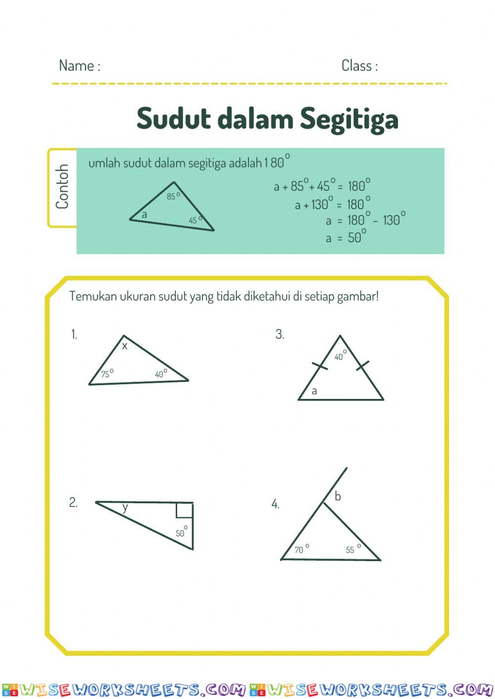 worksheet