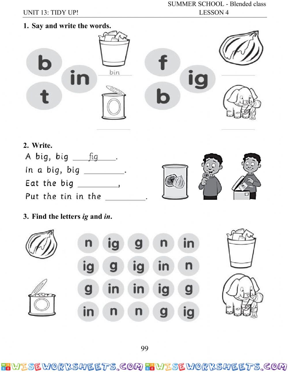 worksheet