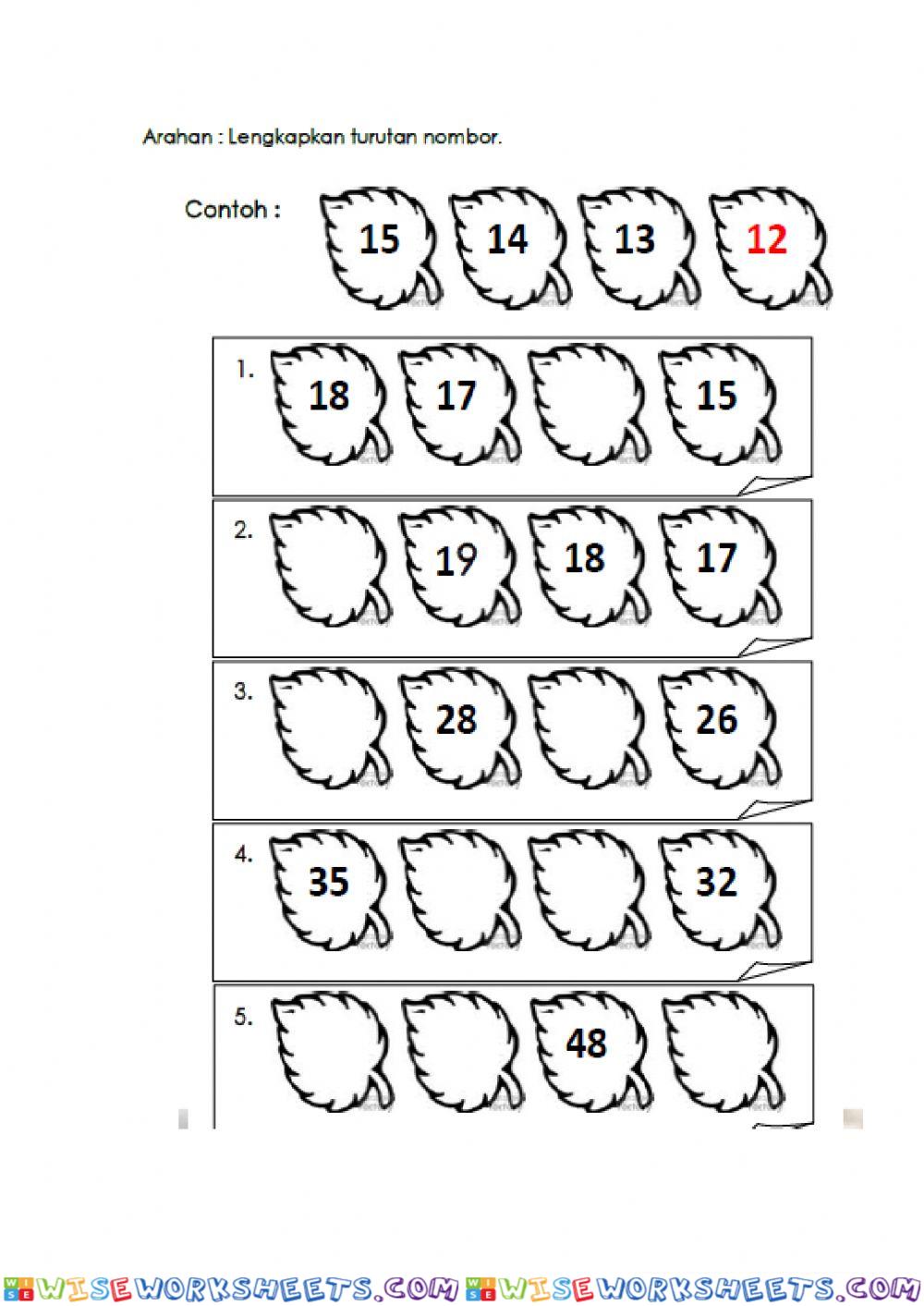 worksheet