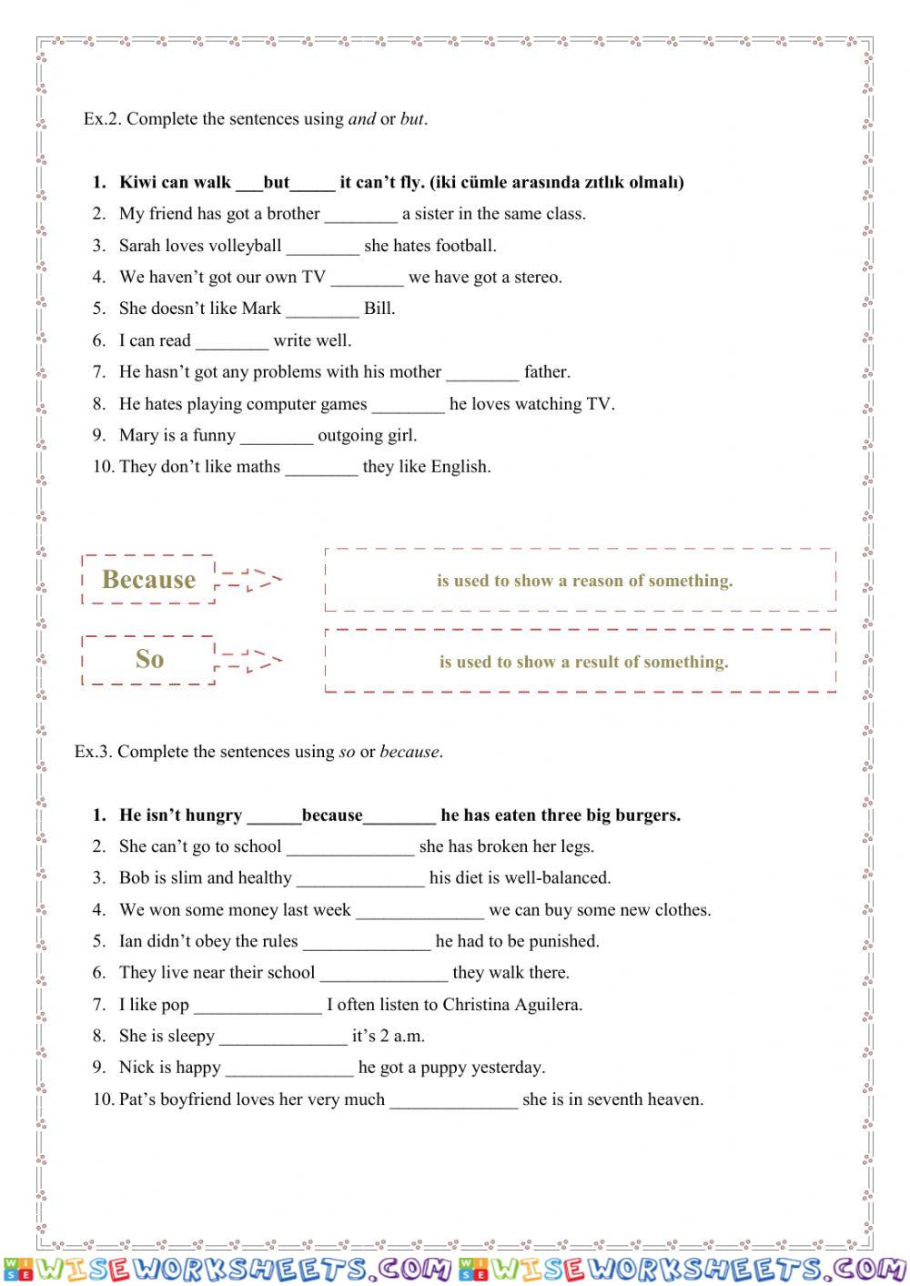 worksheet