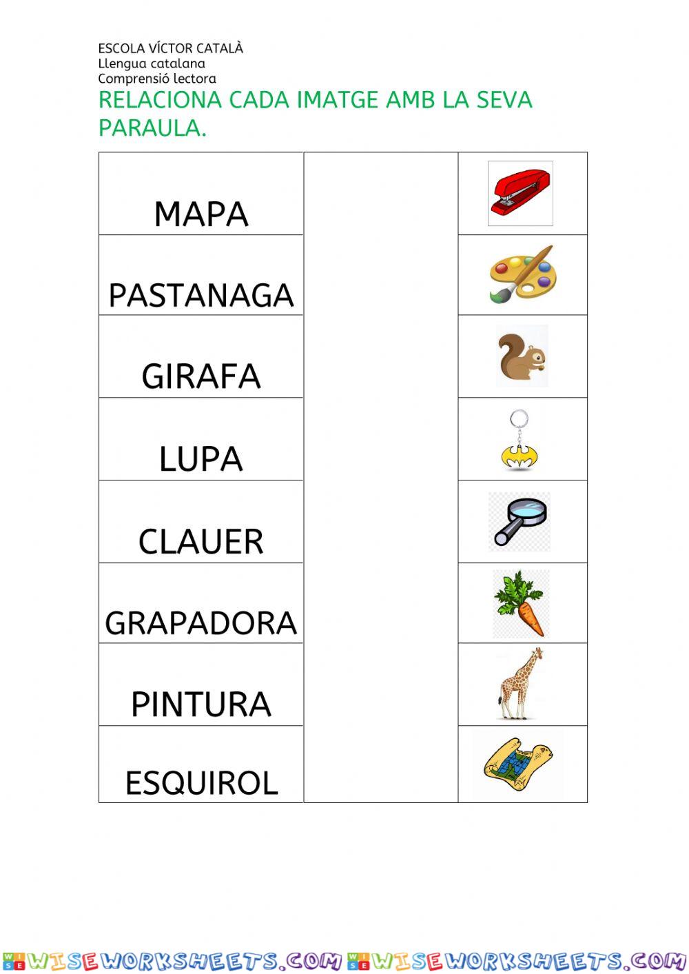 Vocabulari