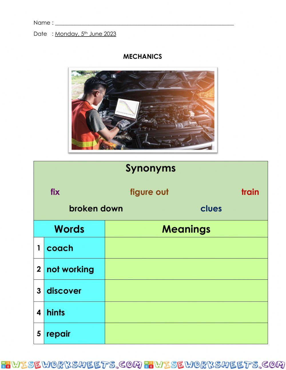 Synonyms