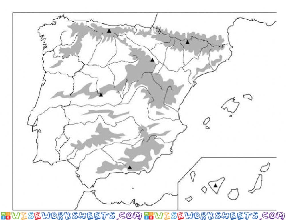 Relleu d'espanya