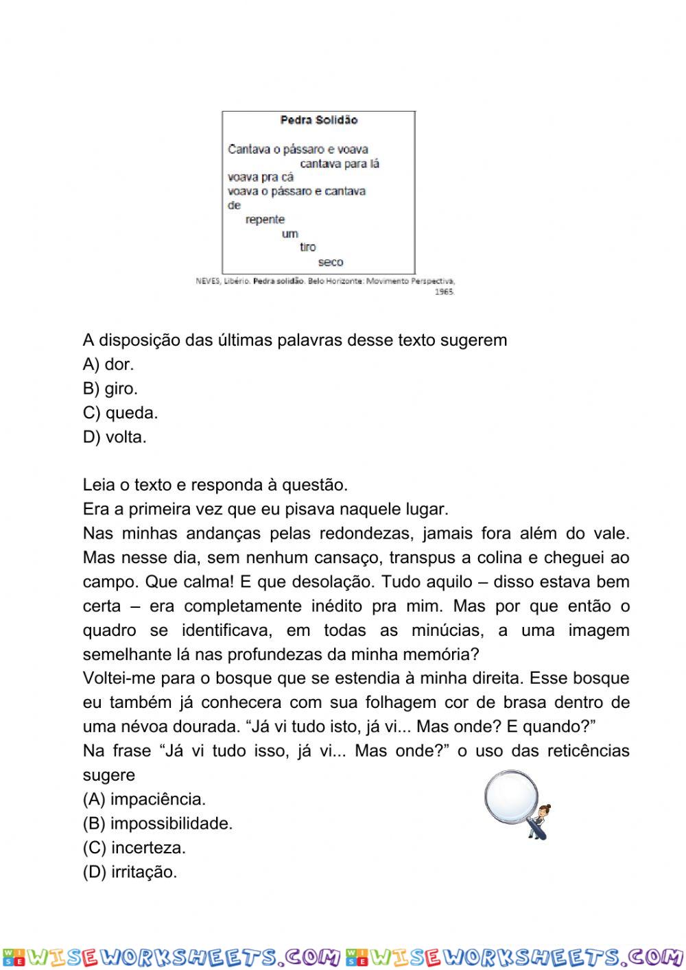worksheet
