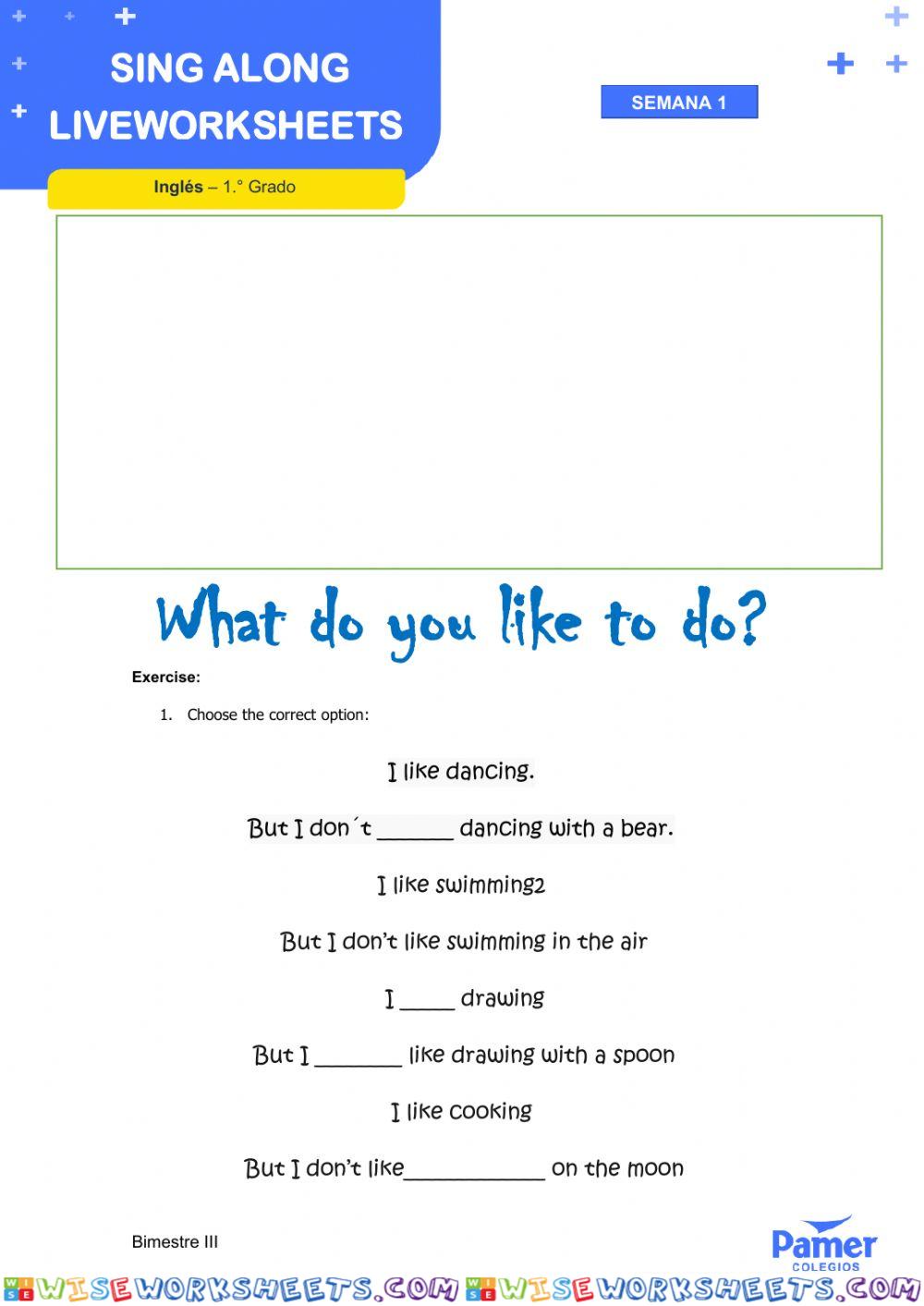 worksheet