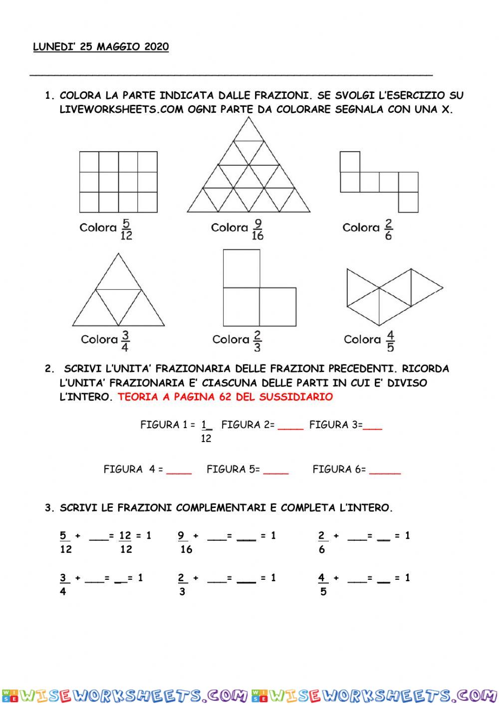 worksheet