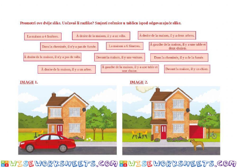 La maison: differences