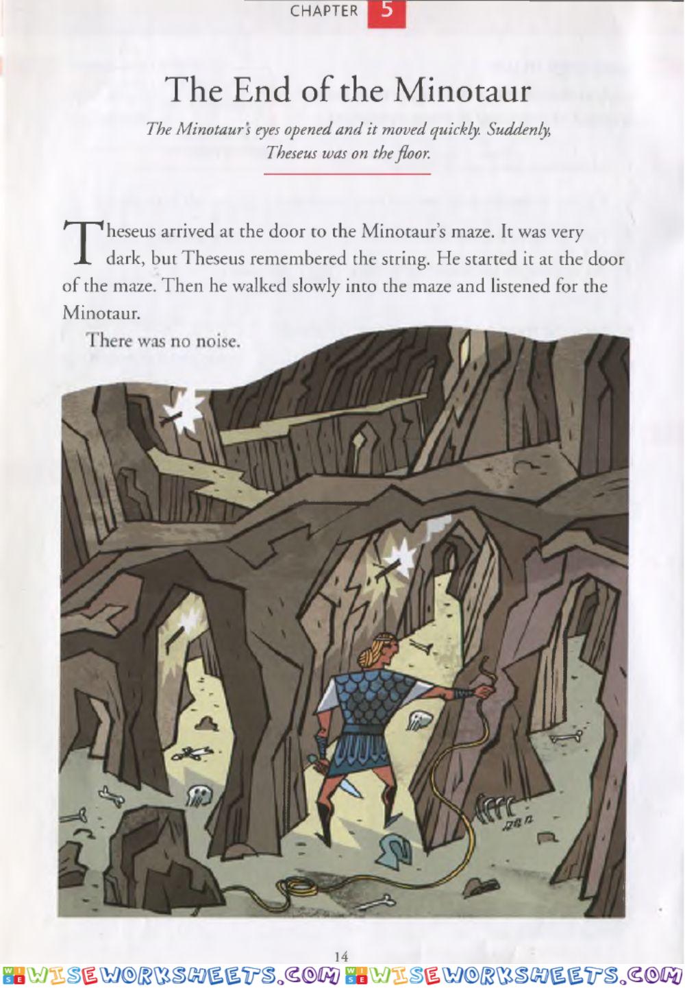 Reader: Theseus and The Minotaur chapters 5-6