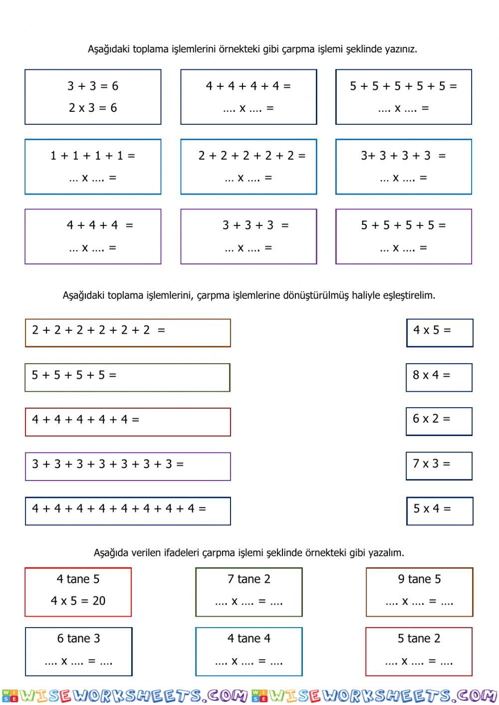 worksheet