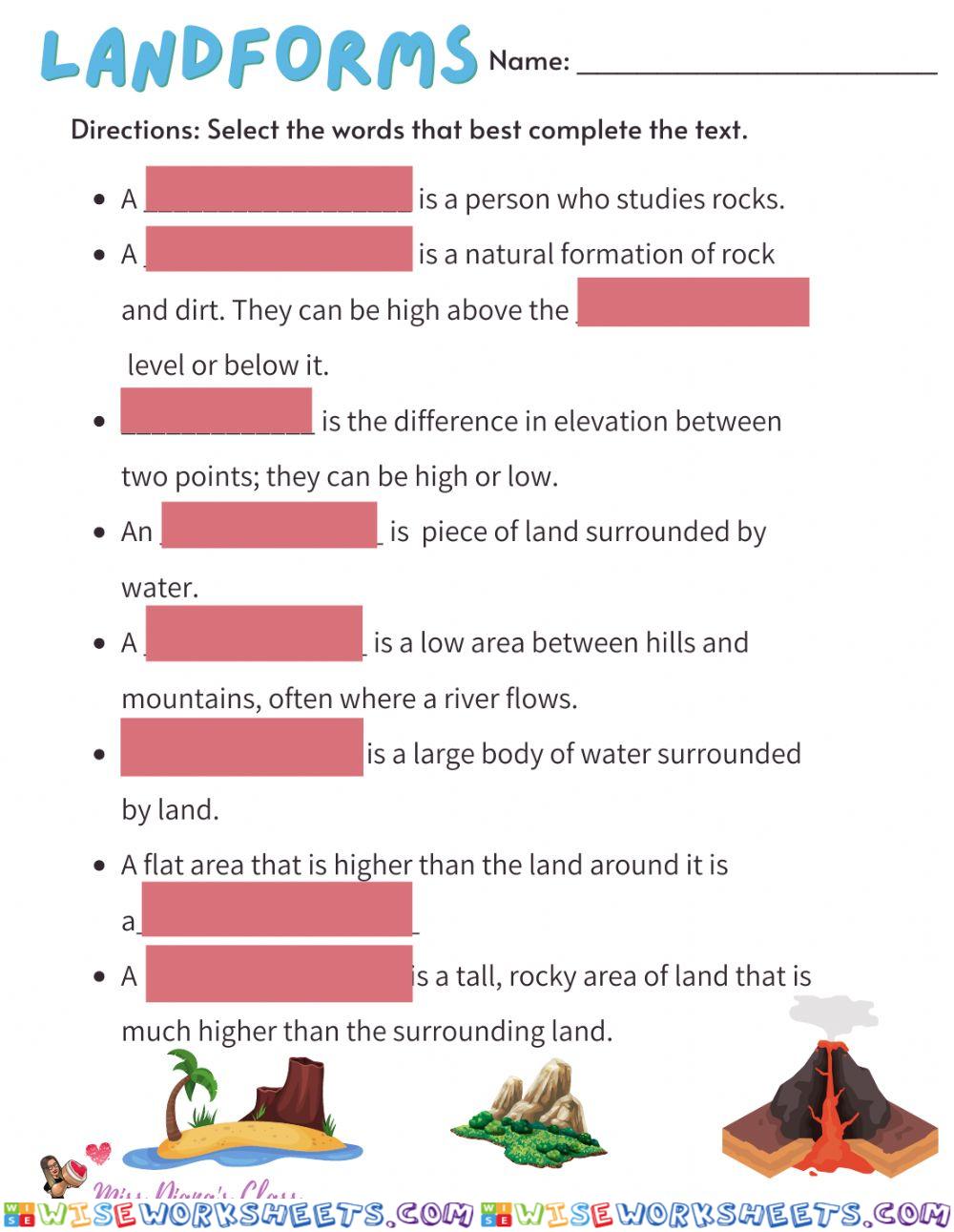 Landforms