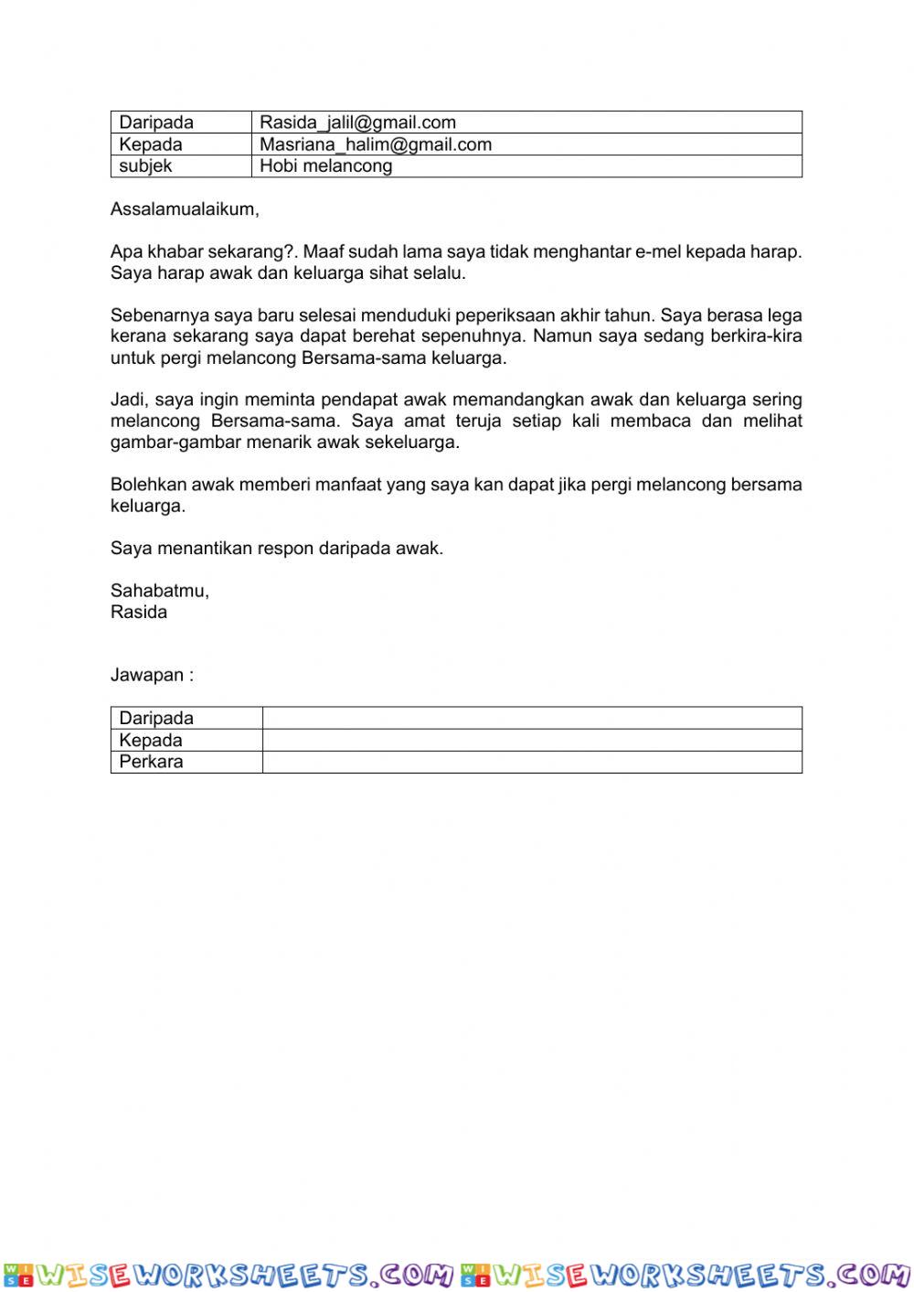 Karangan e-mel