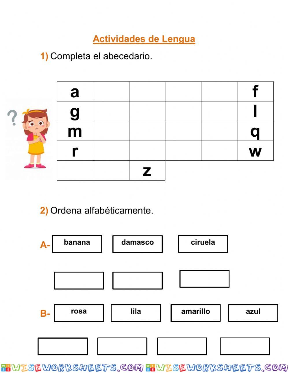 worksheet
