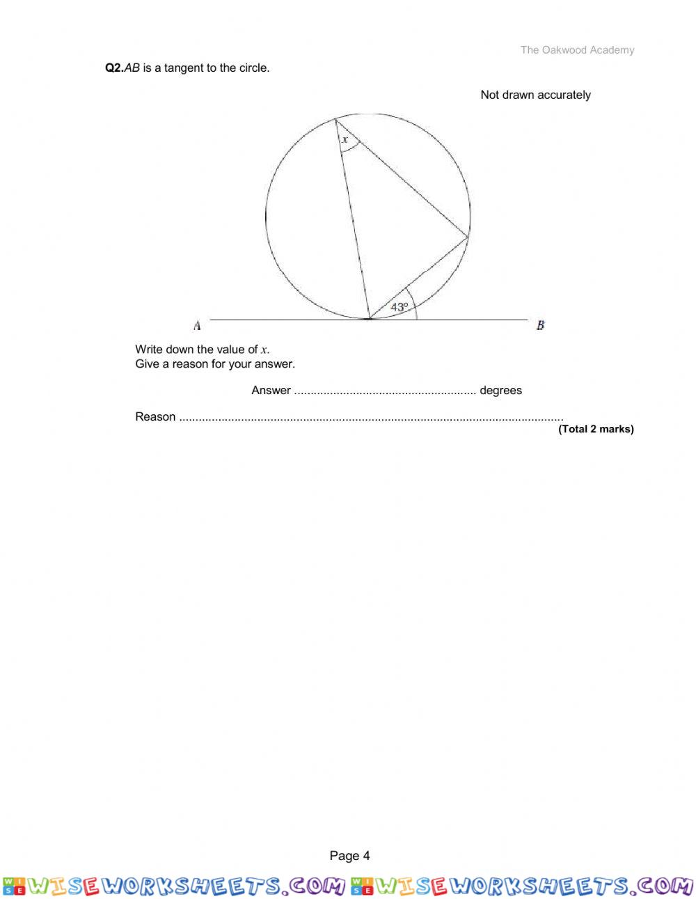 worksheet