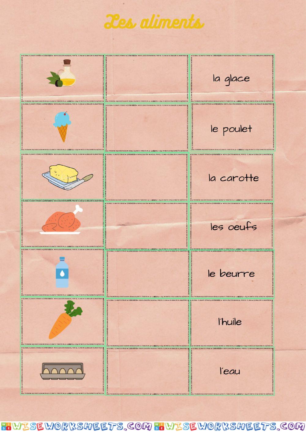 Les aliments