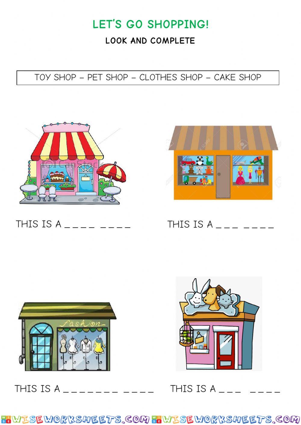 Let's go shopping!