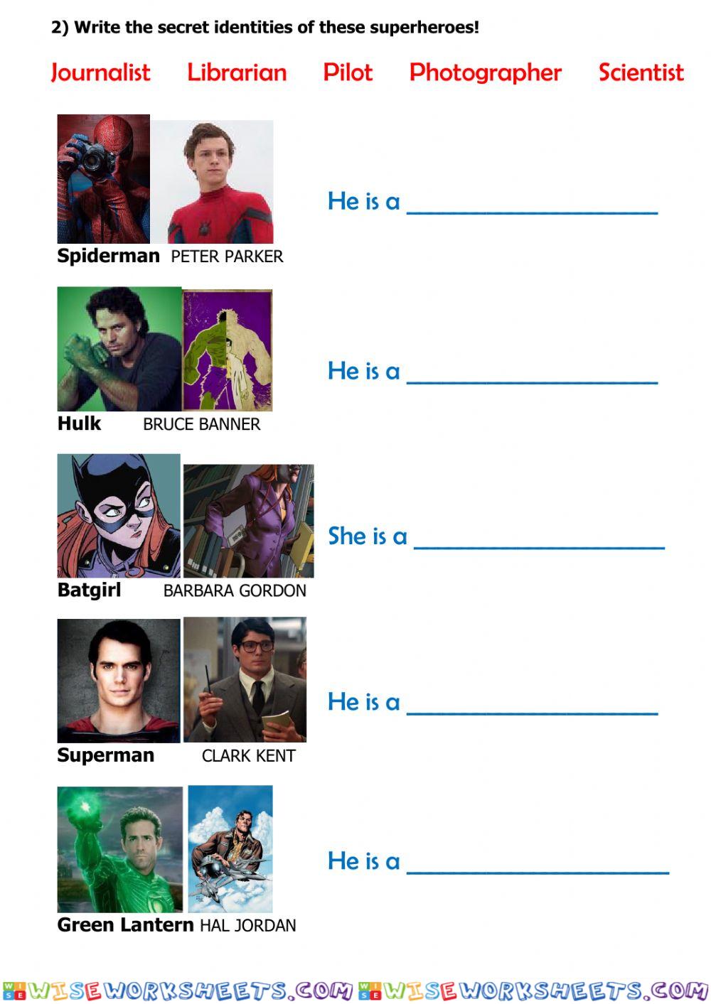 worksheet