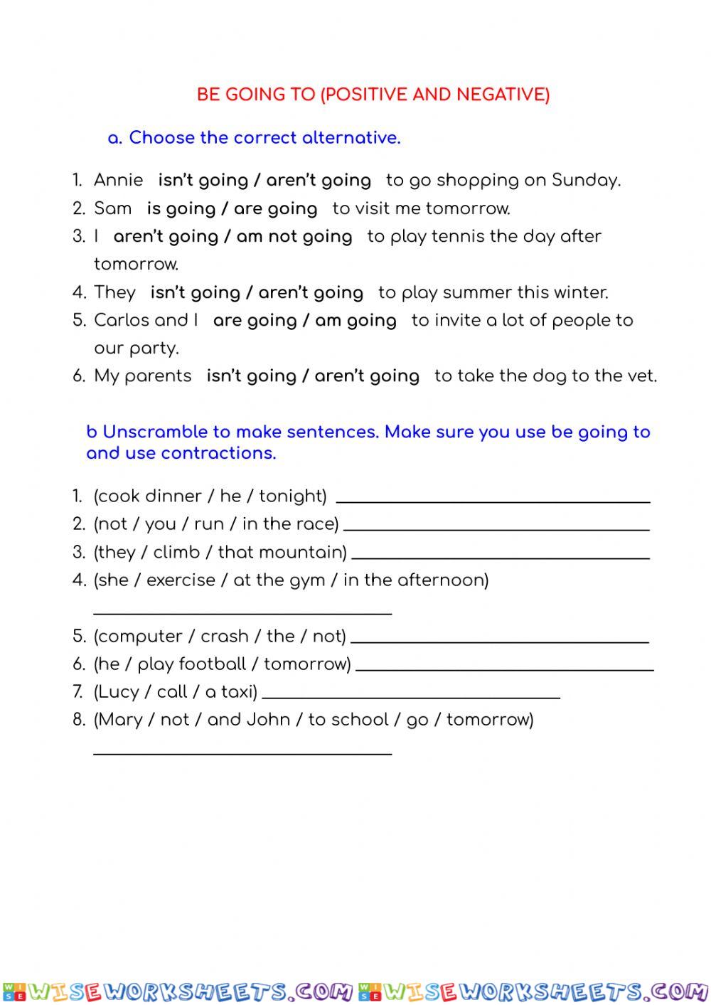 worksheet