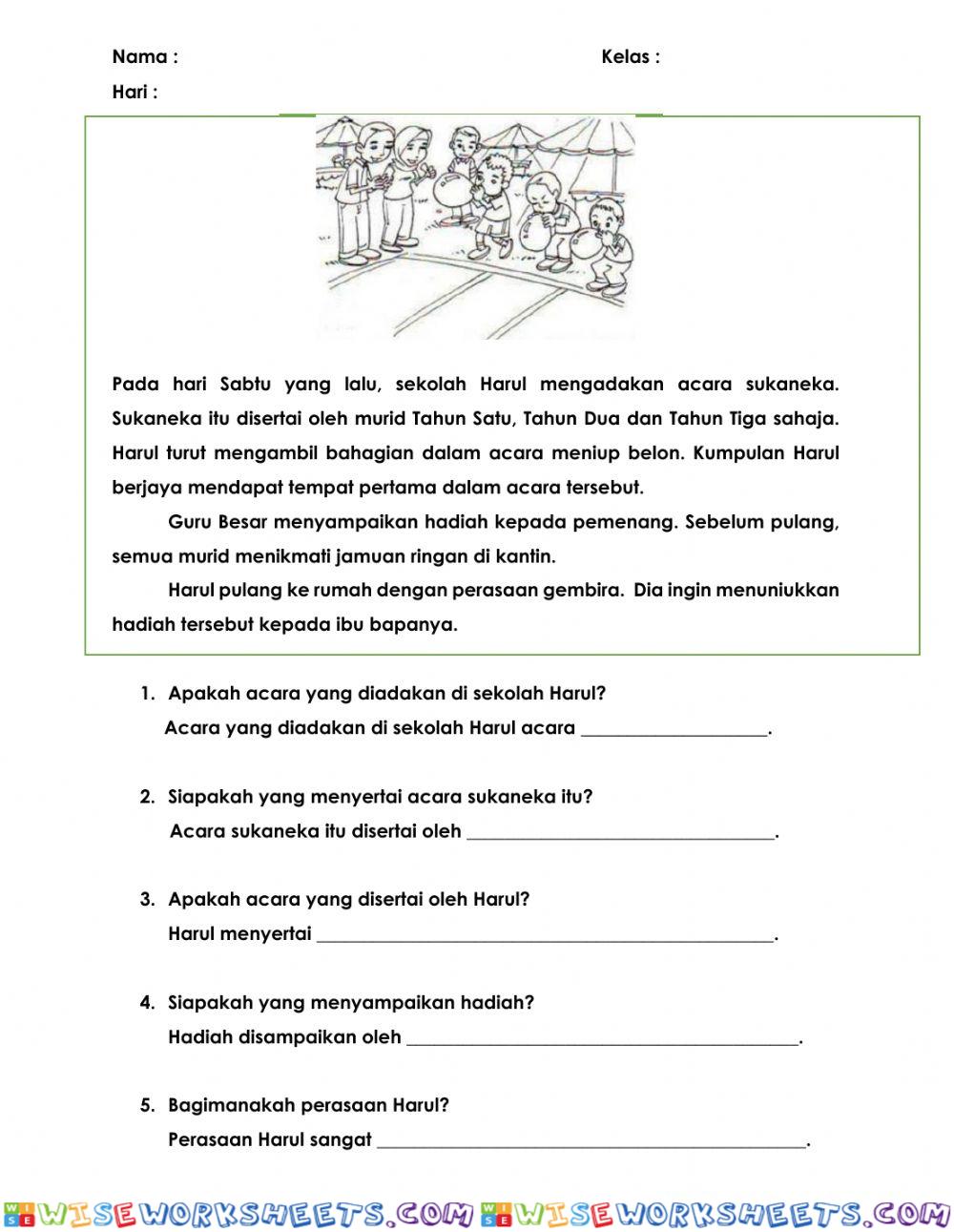 Modul Penulisan Tahun 4 Tema 1 Tp 5 dan Tp 6