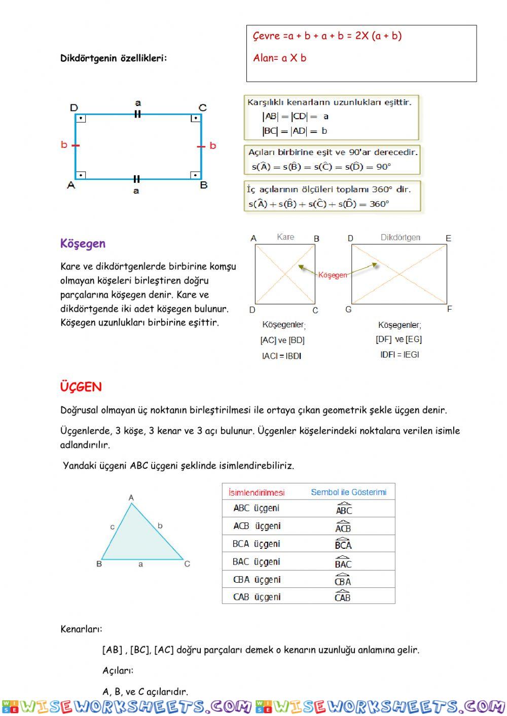 worksheet