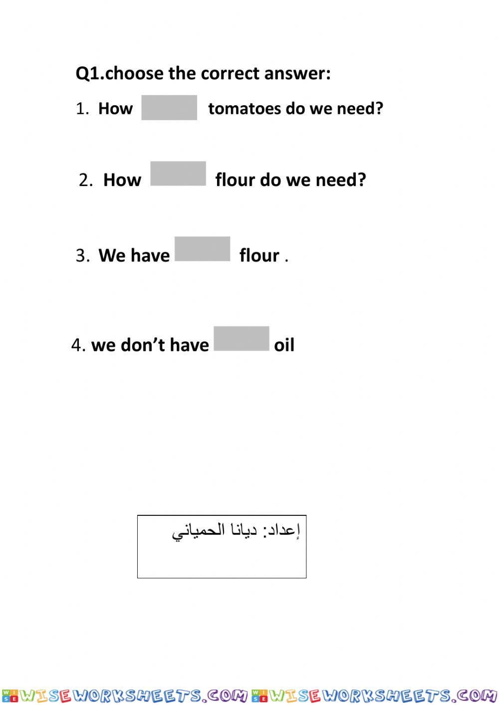 Some - any