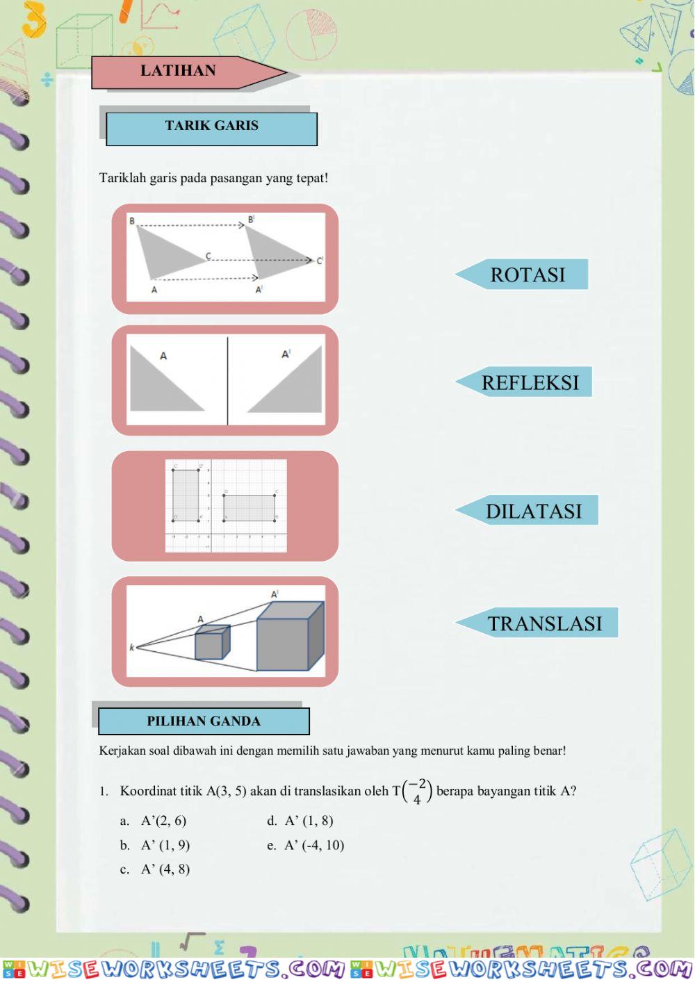 worksheet