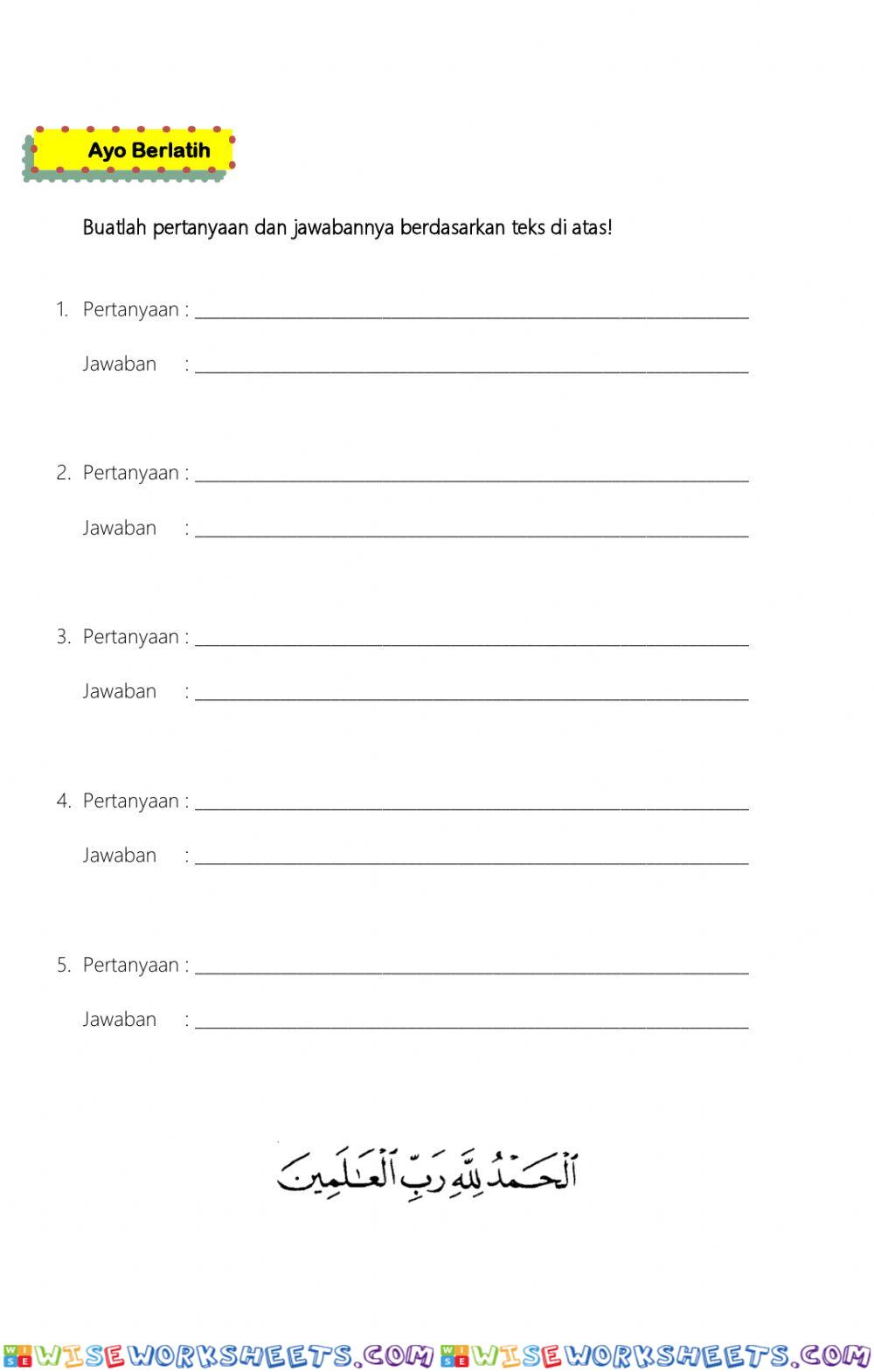 worksheet