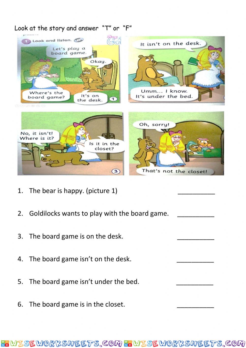 worksheet