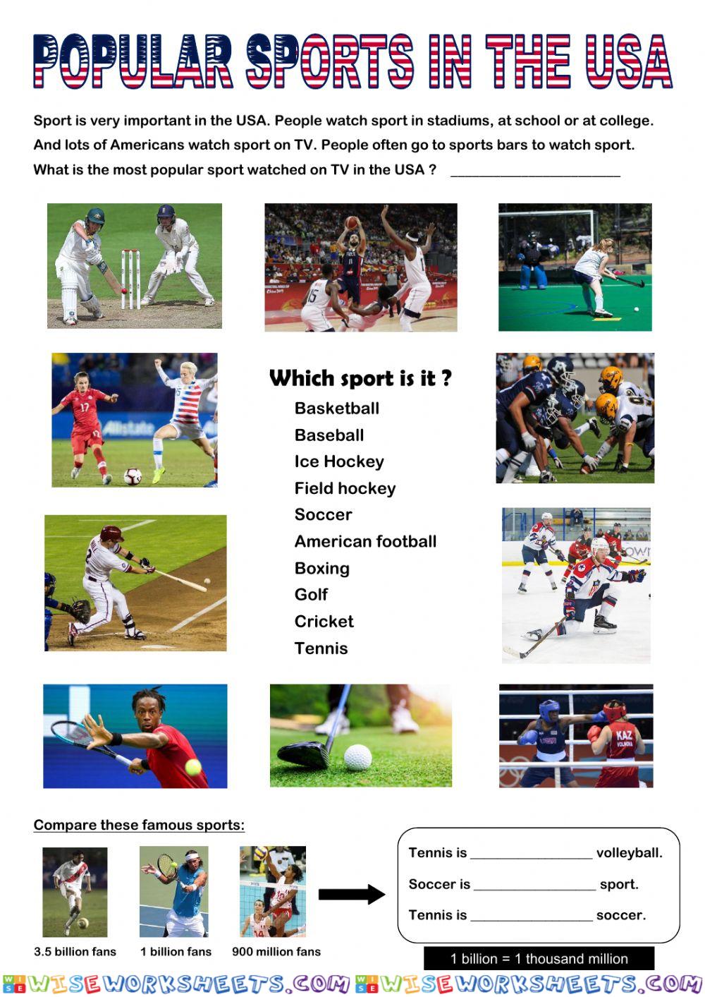 US sports