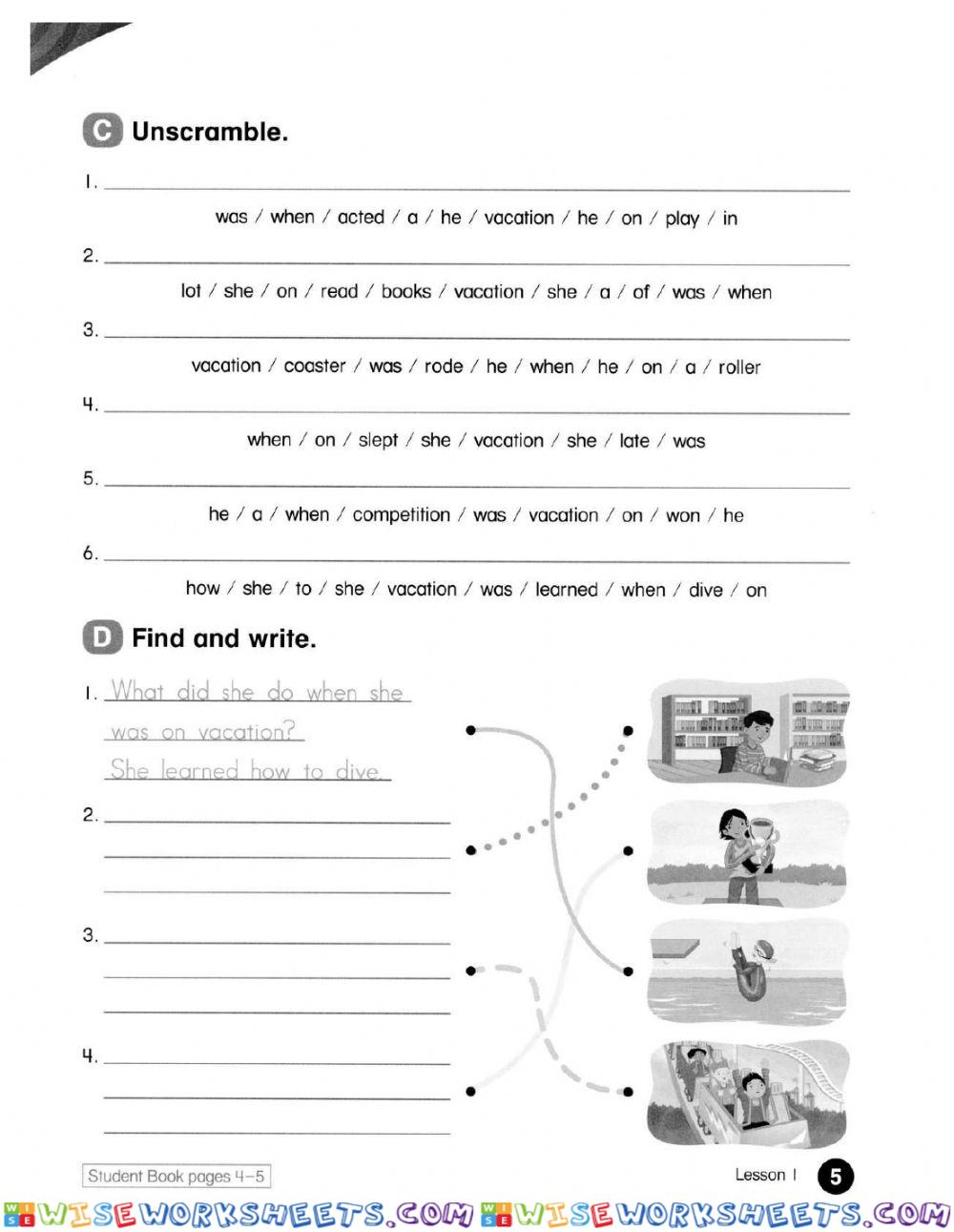 worksheet