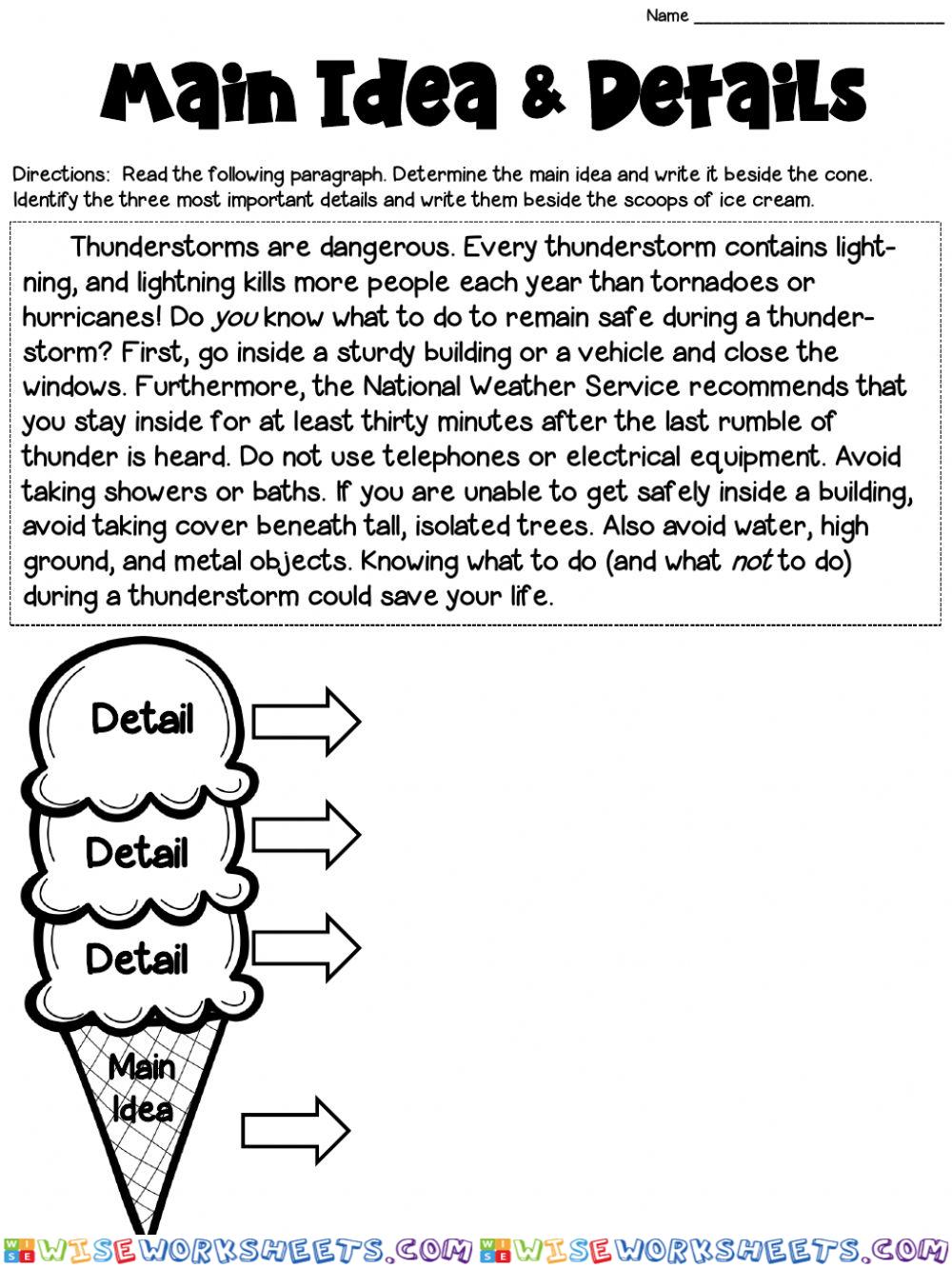 worksheet