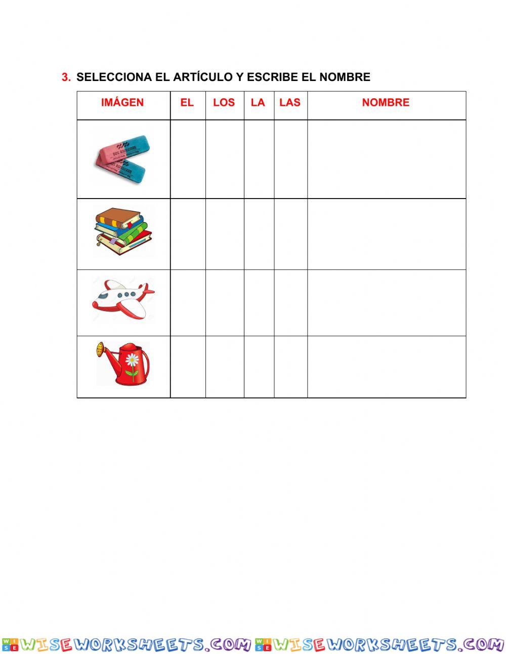 worksheet