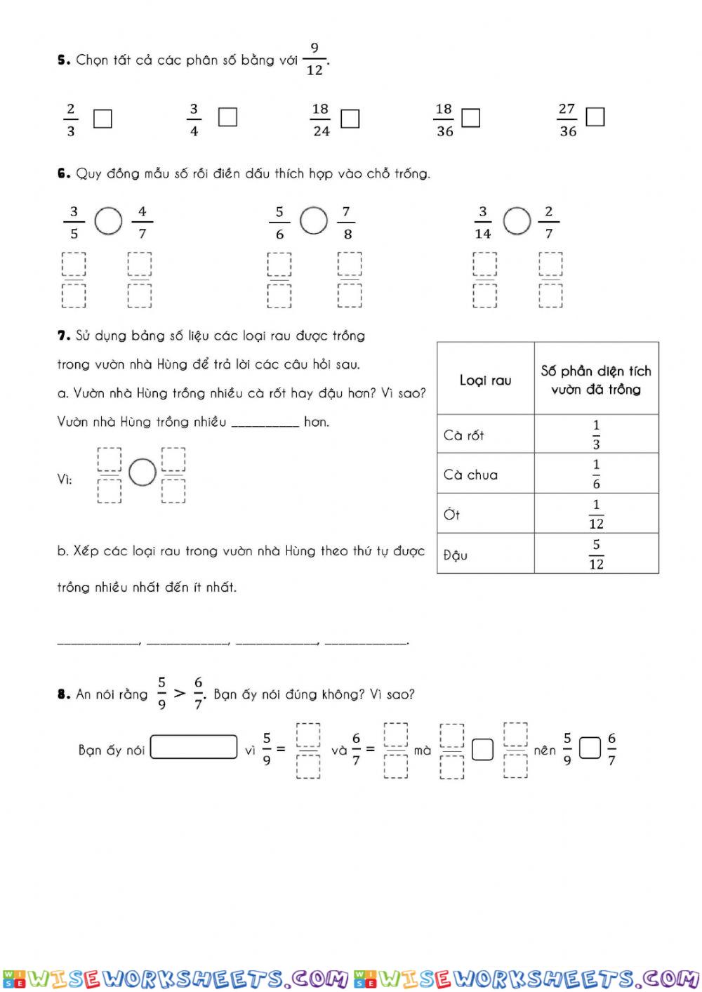 worksheet