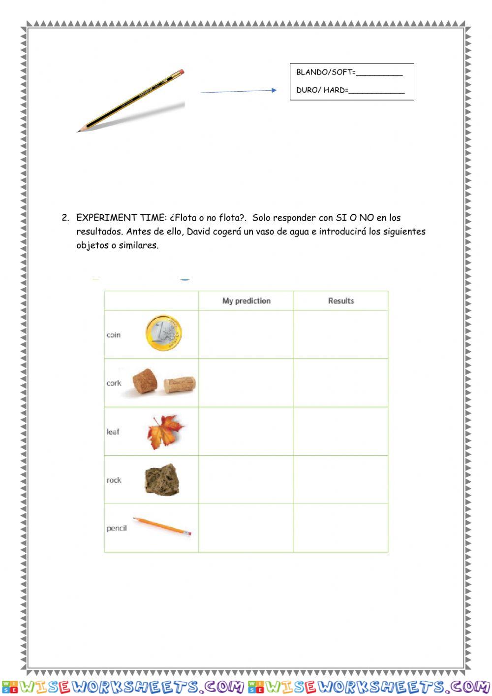 worksheet