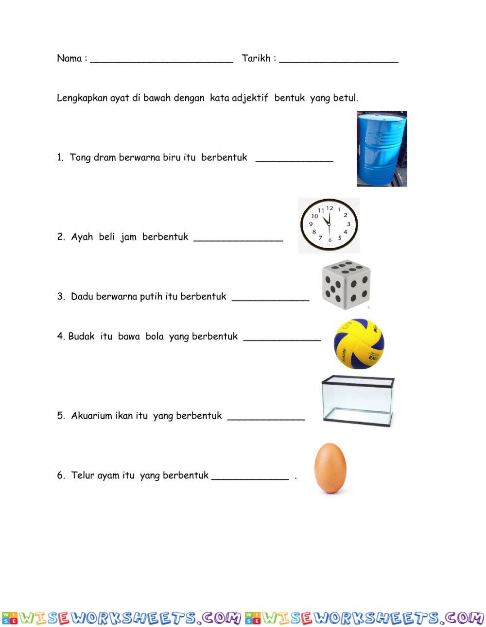 worksheet