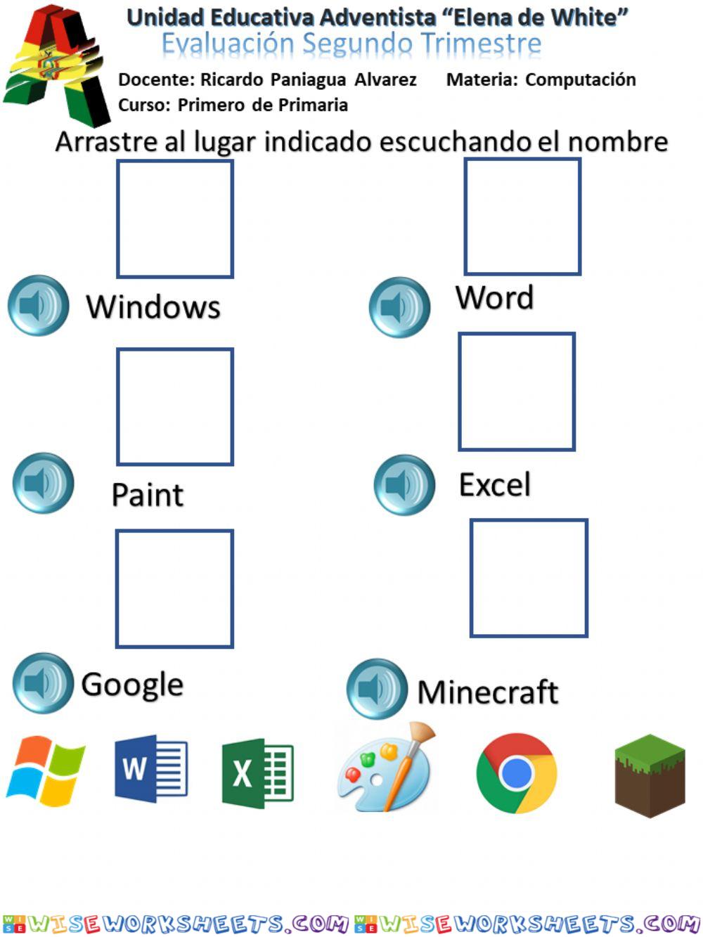 Iconos de Programas