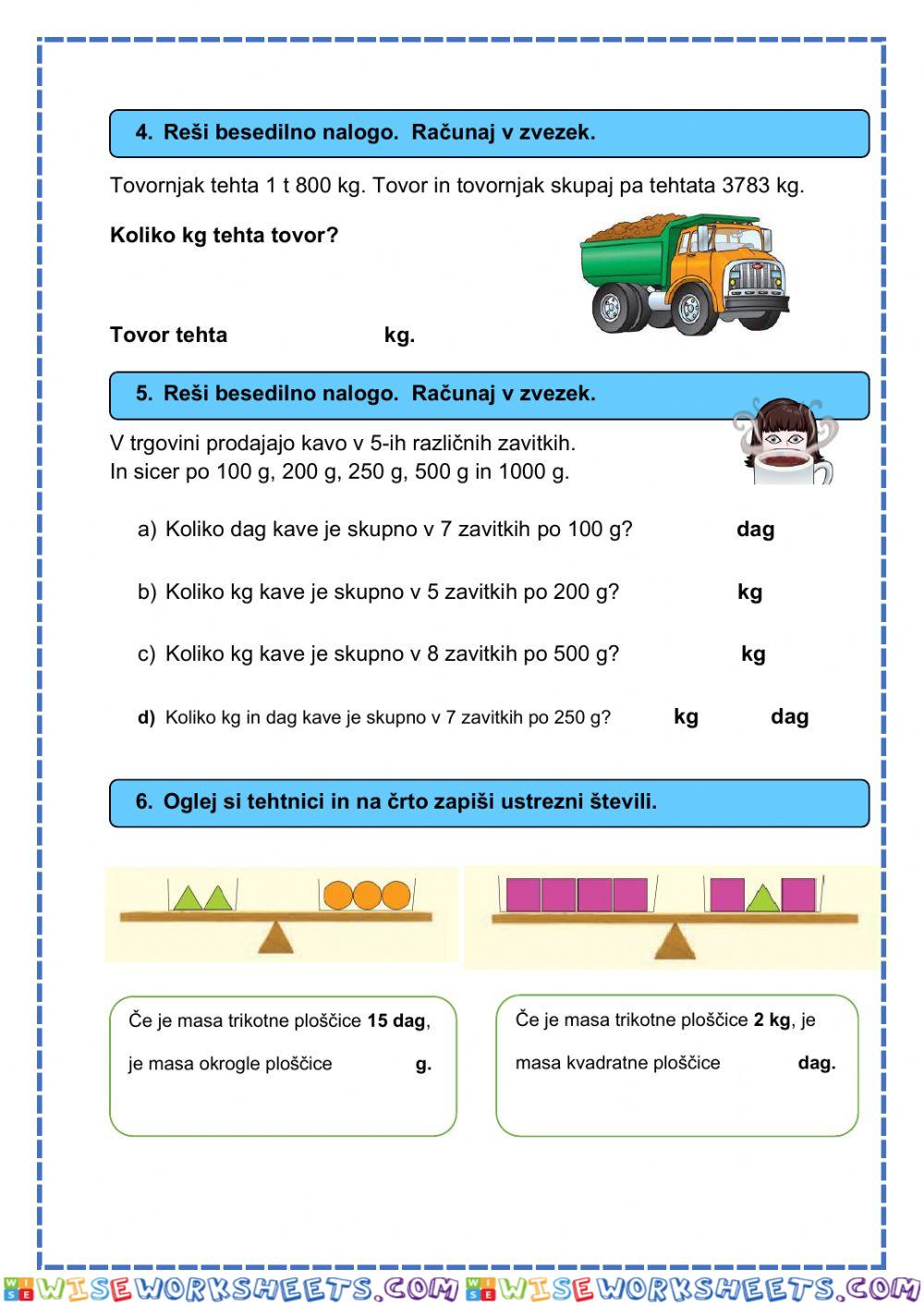 worksheet