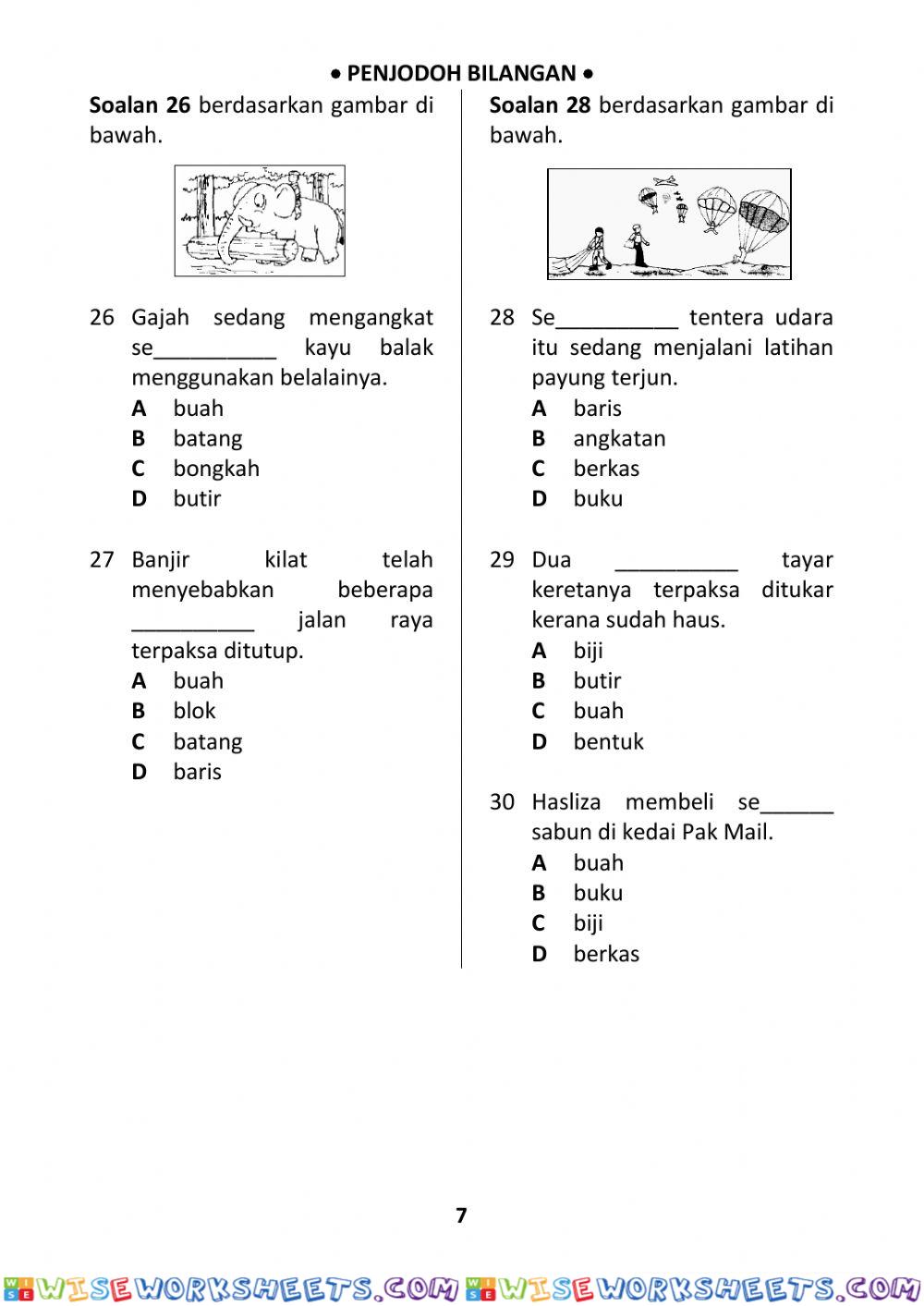 worksheet