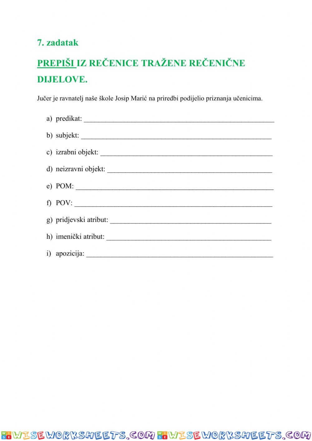 worksheet