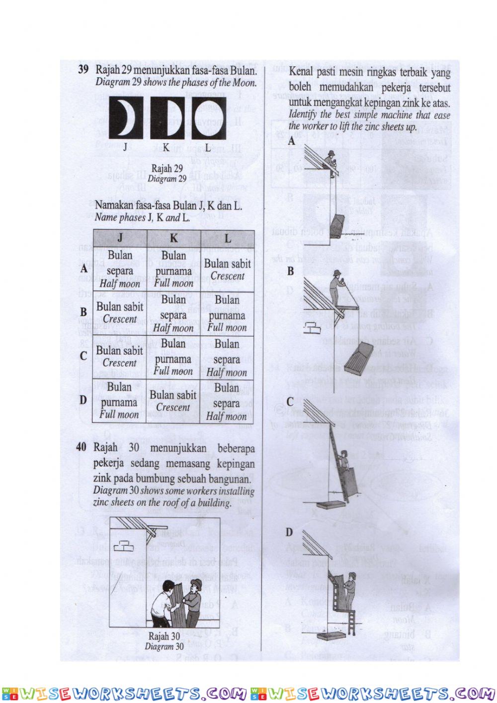 worksheet