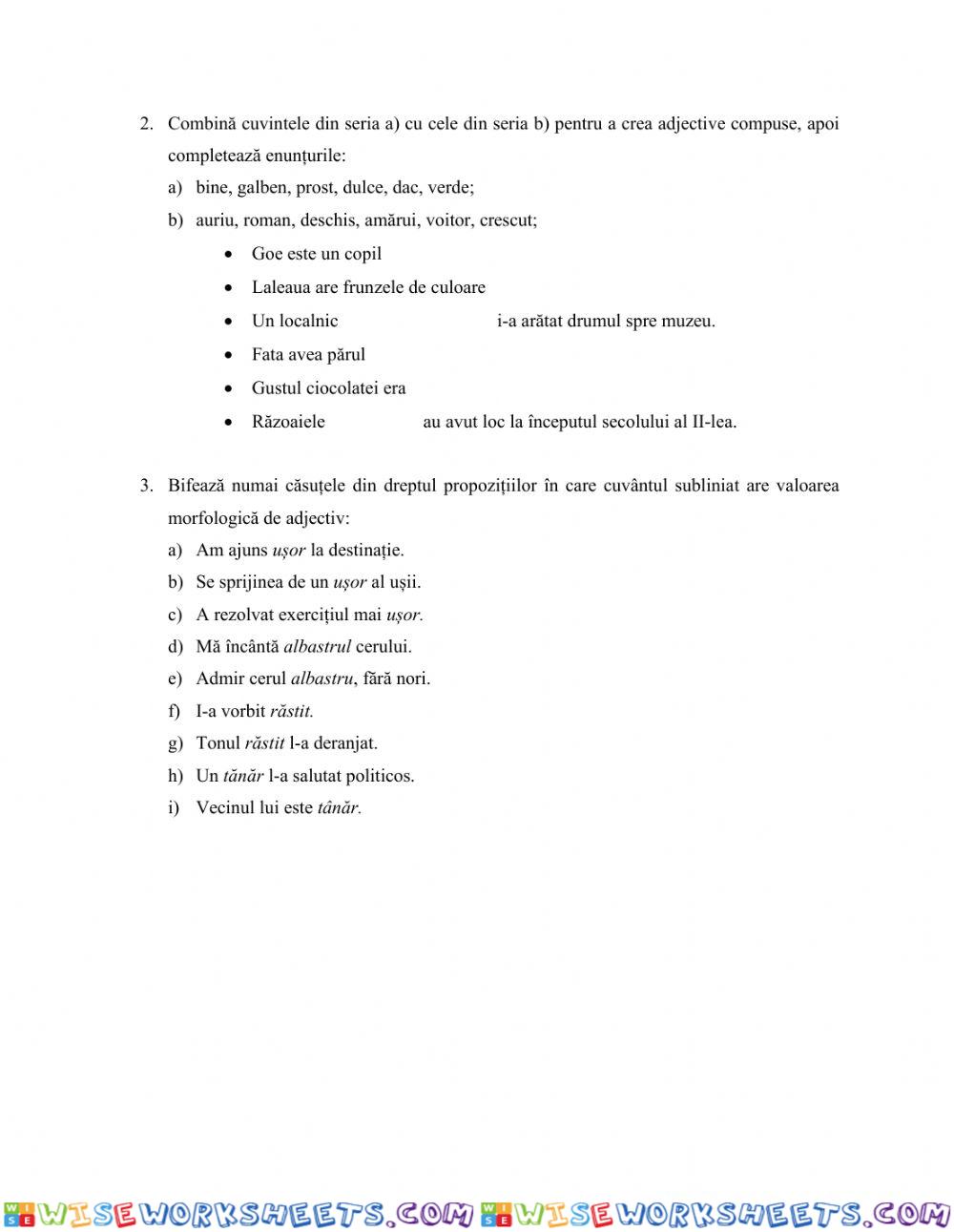 worksheet