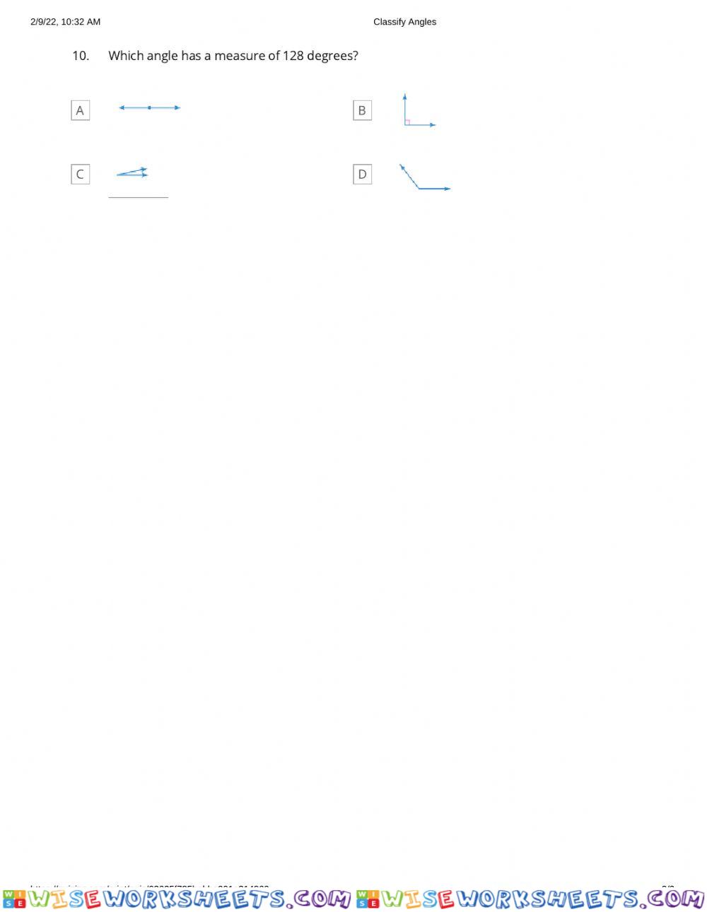 worksheet