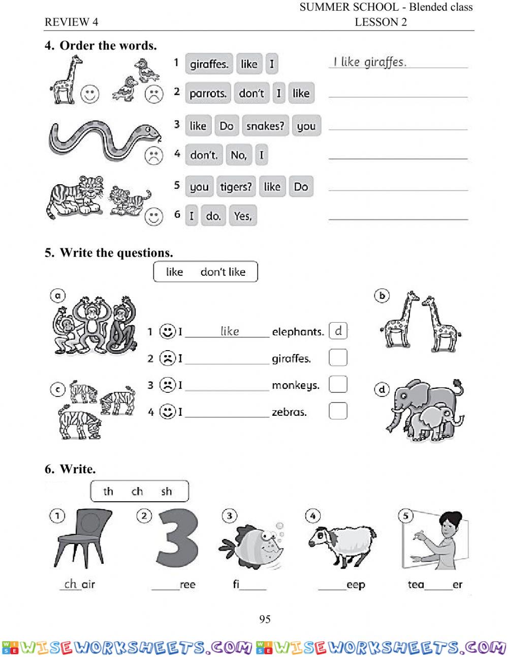 worksheet