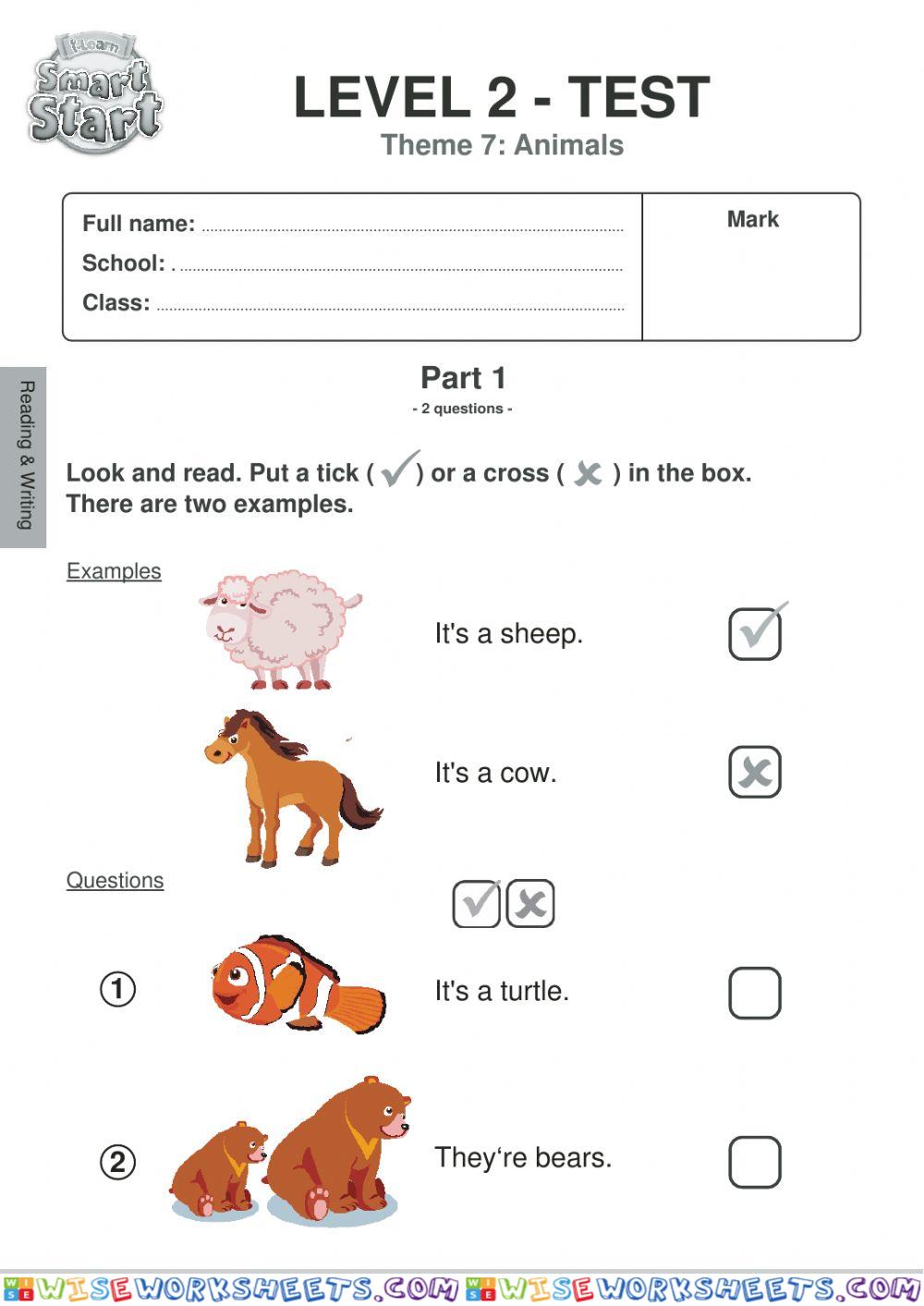 ISS2Theme7Animals-Reading&Writing