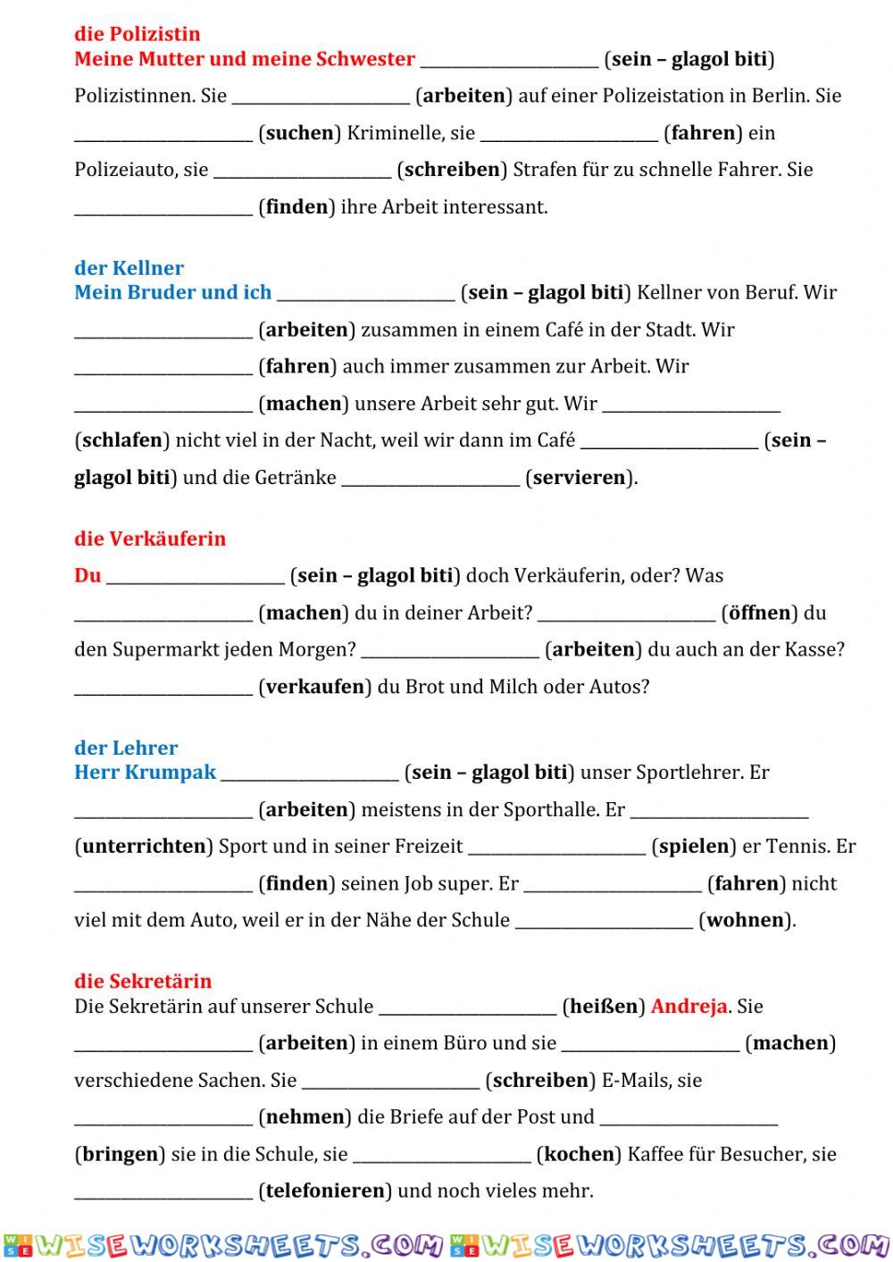 worksheet