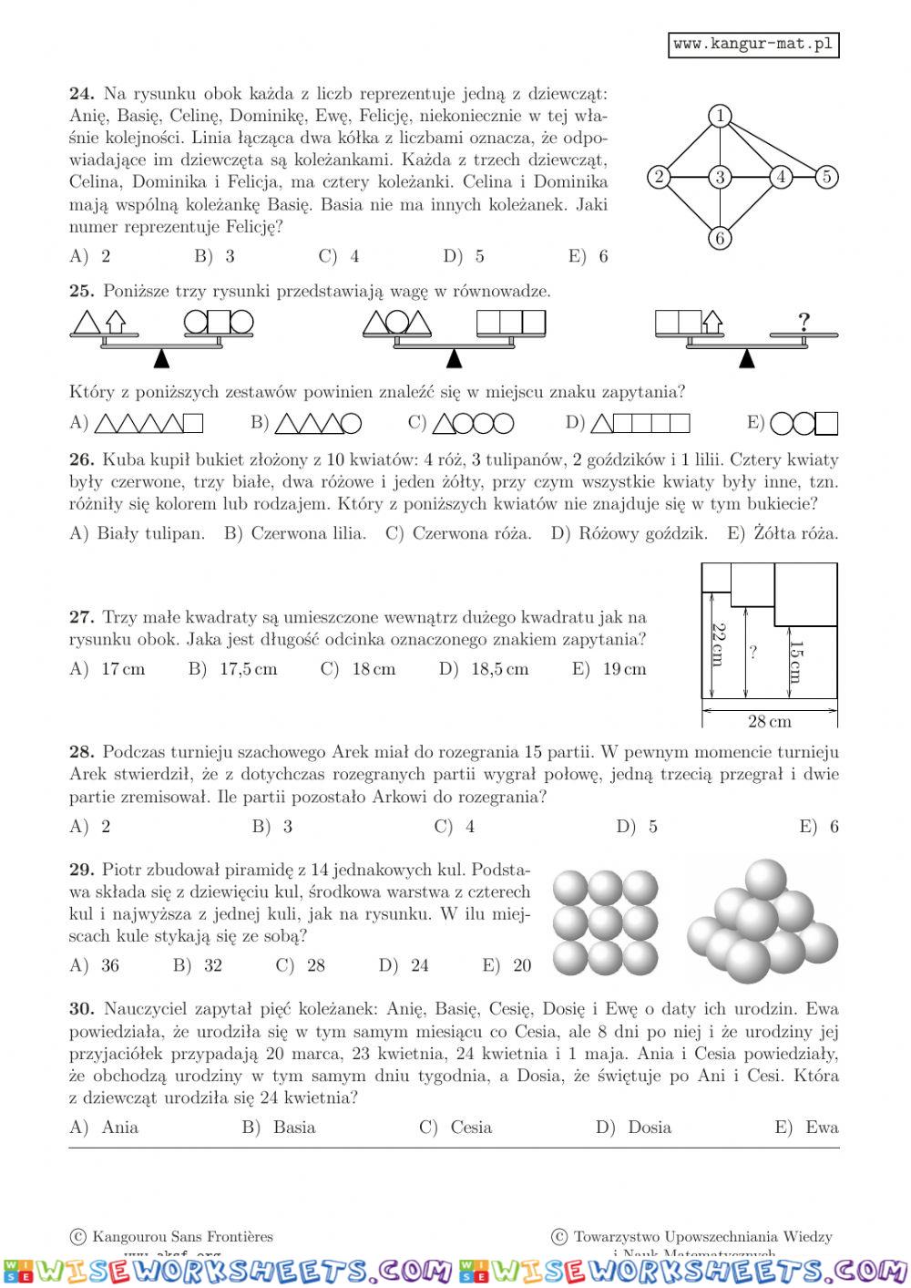 worksheet