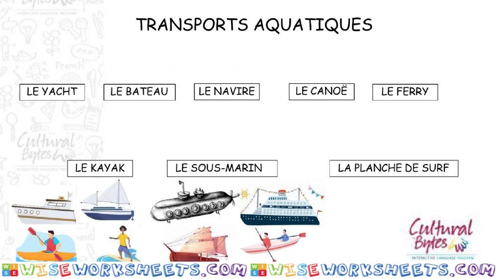 Transports aquatiques