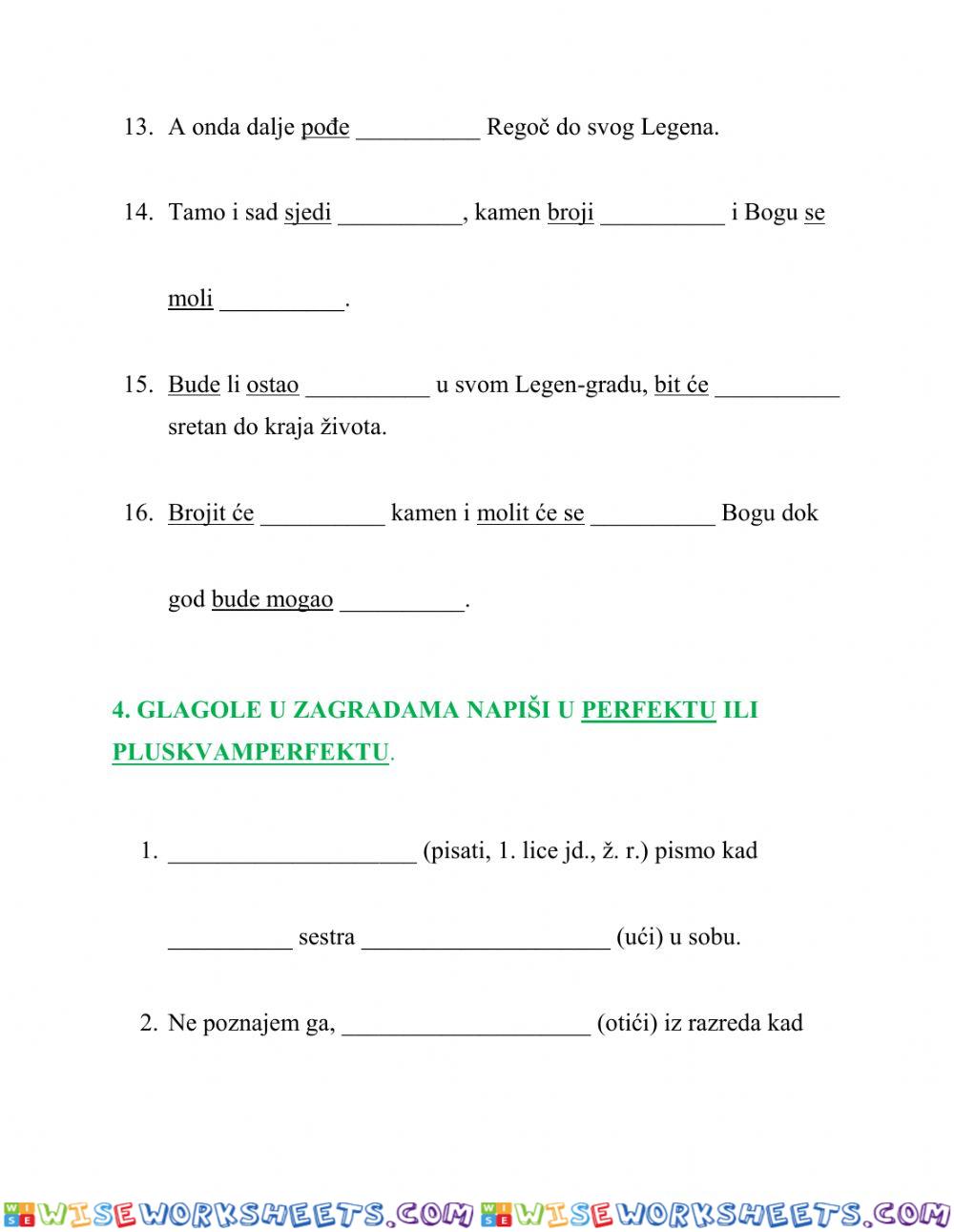 worksheet