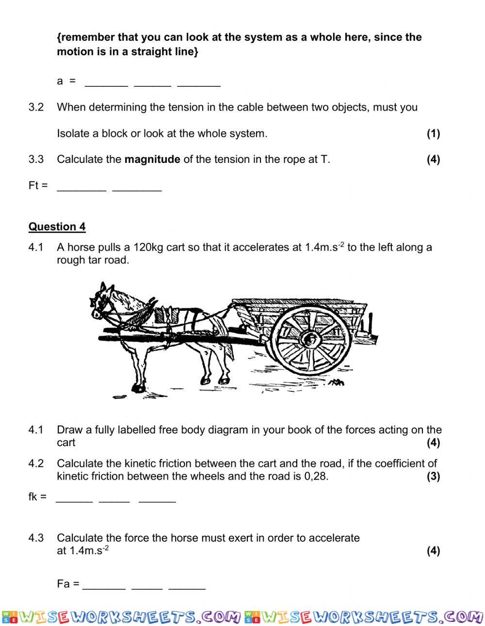 worksheet