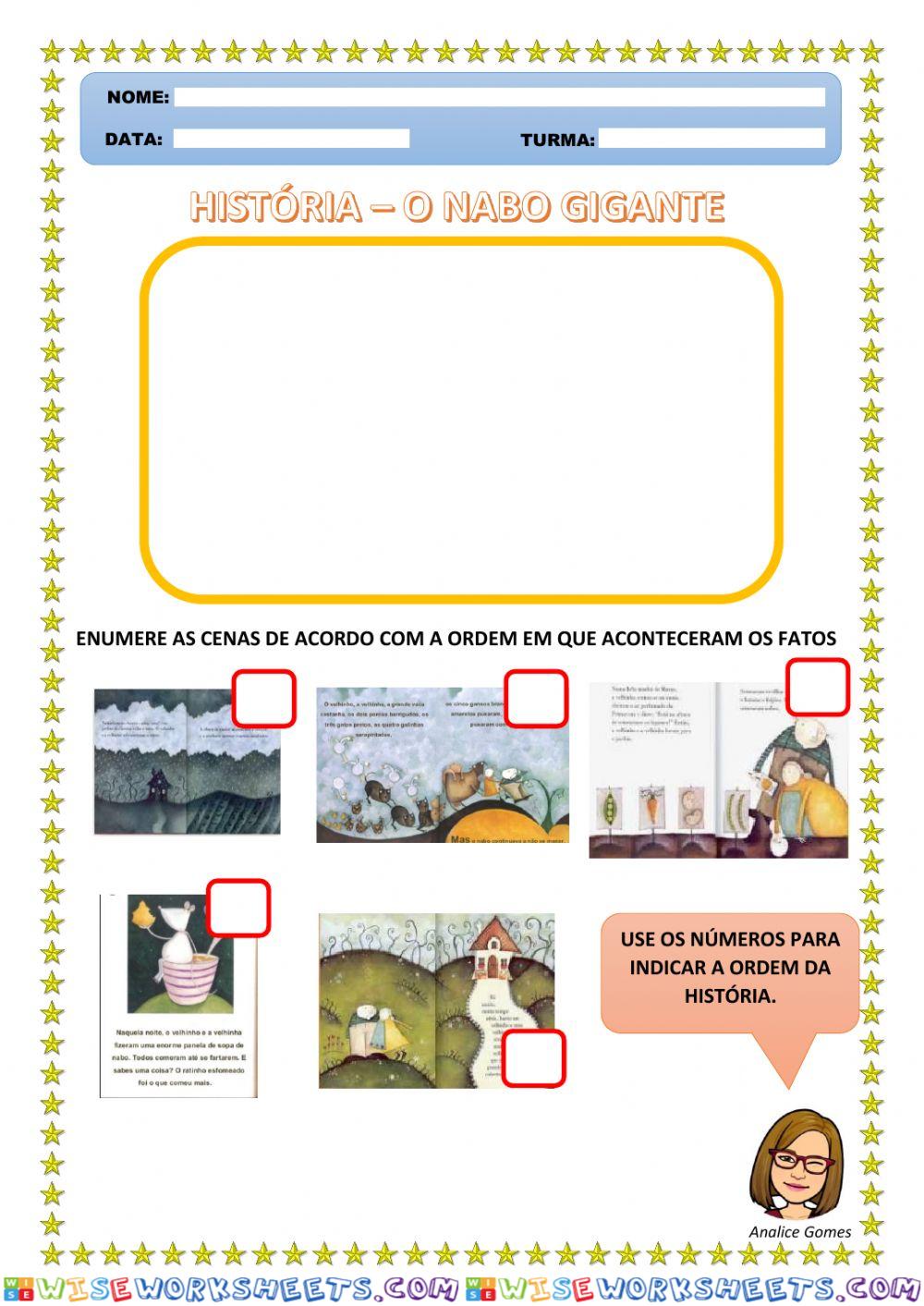 História: O Nabo Gigante