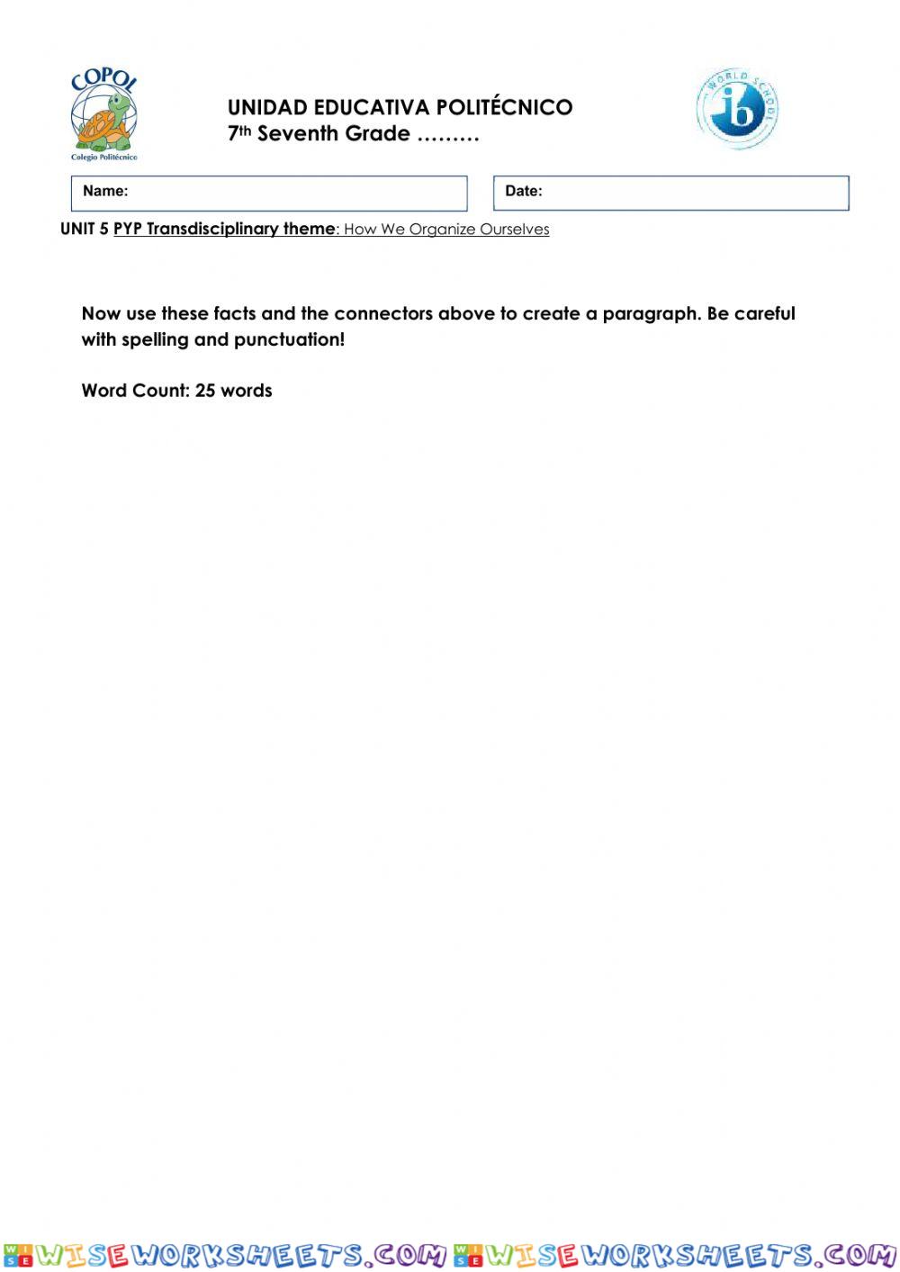 worksheet